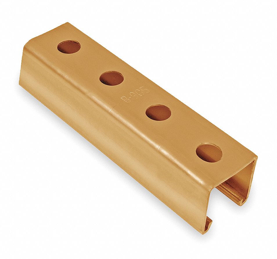 KINDORF B90710 Strut Channel Steel Overall L 10ft
