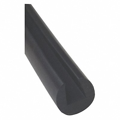 GRAINGER ZTRIM398 Rubber Edging EPDM I Style 10 ft.