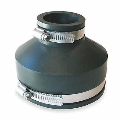 GRAINGER 105652 Coupling PVC 5 in 2 in For Pipe Size