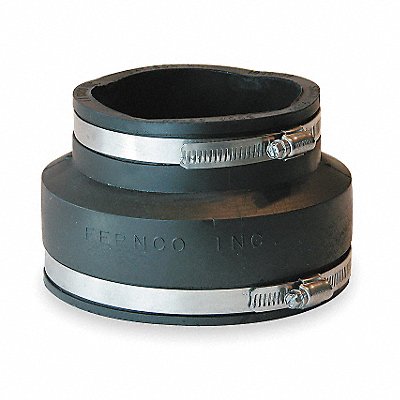 GRAINGER 105654 Flexible Coupling PVC 5 x 4 in Pipe Size