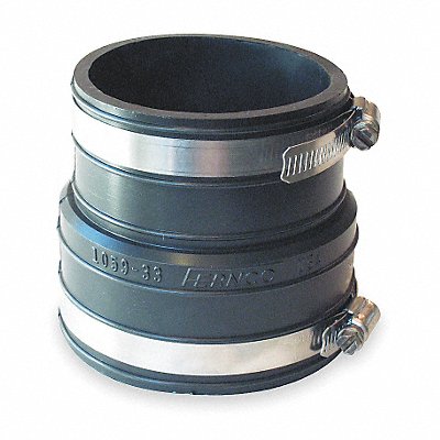 GRAINGER 105933 Flexible Coupling PVC 3 in For Pipe Size