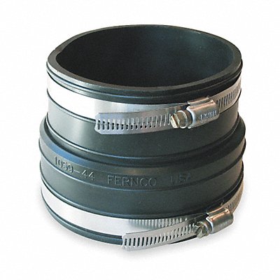 GRAINGER 105944 Flexible Coupling PVC 4 in For Pipe Size