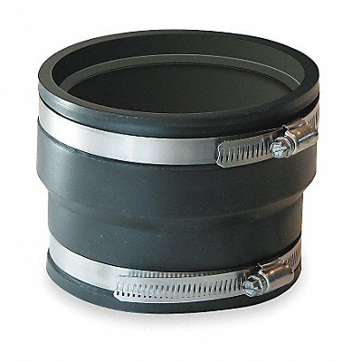 GRAINGER 107066 Flexible Coupling PVC 6 in For Pipe Size