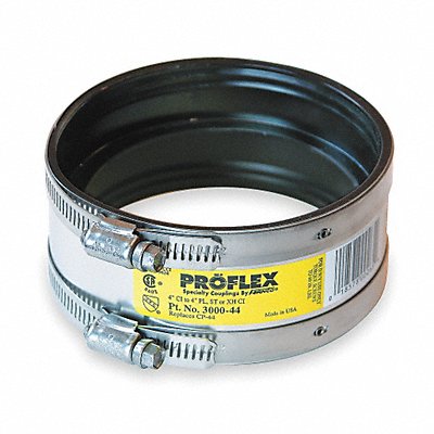 GRAINGER 300088 Coupling Neoprene 8 in For Pipe Size