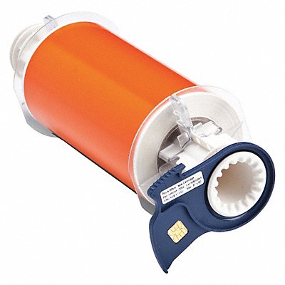 BRADY 13604 D9054 Tape Orange 50 ft L 6 in W