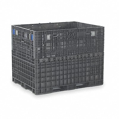 ORBIS HD624850Blk Clps Bulk Ctr Black Solid 62 1/2 in