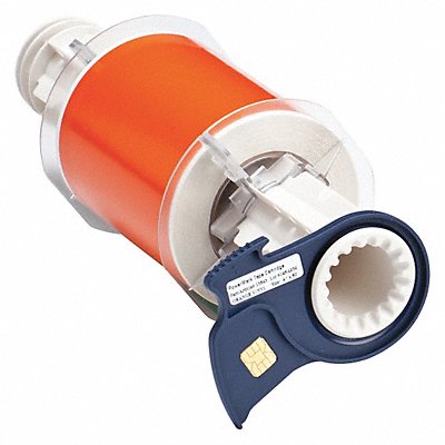BRADY 13543 D9018 Tape Cartridge Orange 50 ft L 4 in W