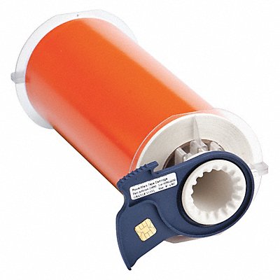 BRADY 13556 D9021 Tape Cartridge Orange 50 ft L 8 in W