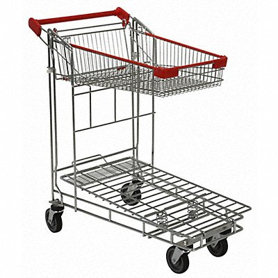 GRAINGER WIRES Wire-Sided Platform Truck 36-7/16 in L