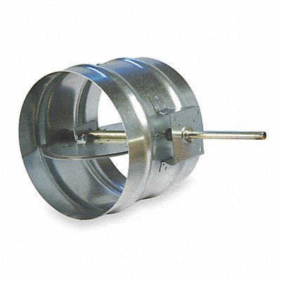 DAYTON 3HGN8 Volume Control Damper 8-1/4 D 8 Duct Dia