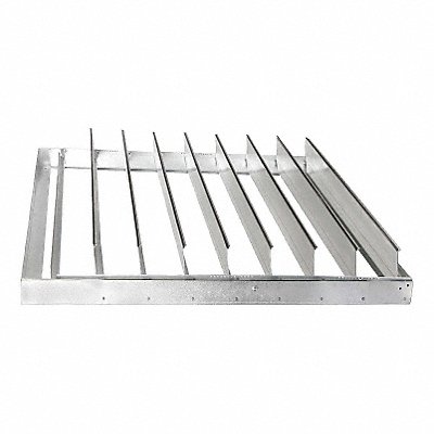 DAYTON 6WRK9 Backdraft Damper Horizontal 62 Sq