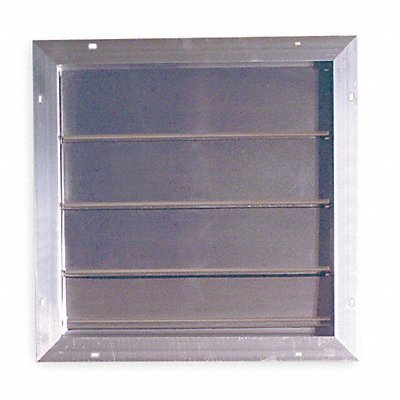 DAYTON 3HHR1 Gable Shutter Aluminum 19 Long 19 Wide