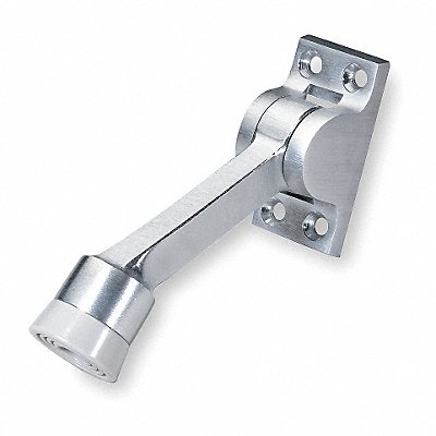 ROCKWOOD 46126D Lever Door Holder Satin Chromee Cast Brass