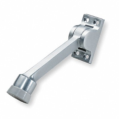 ROCKWOOD 461L26D Lever Door Holder Satin Chromee Cast Brass