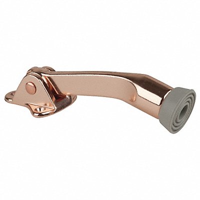 ROCKWOOD 4583 Lever Door Holder Pol Brass Cast Zinc
