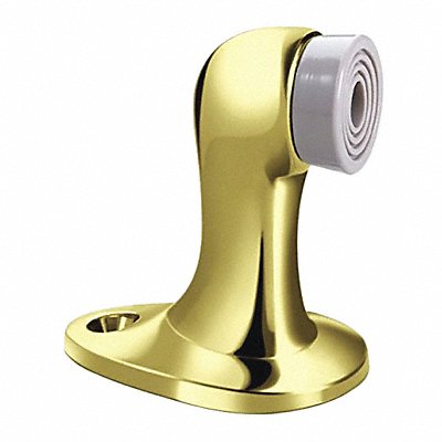 ROCKWOOD 4833 Rigid Door Stop Floor Mount 2-5/8 In L