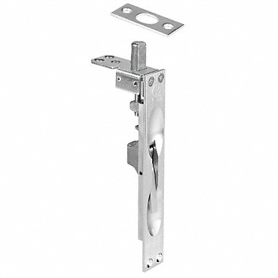 ROCKWOOD 55726D Lever Extension Flush Bolt Satin Chrome