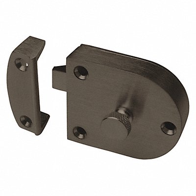 ROCKWOOD 60210B Gate Latch 2-1/16 In W Oil Rubbed Bronze