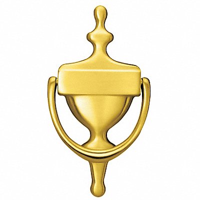 ROCKWOOD 6113 Door Knocker Polished Brass