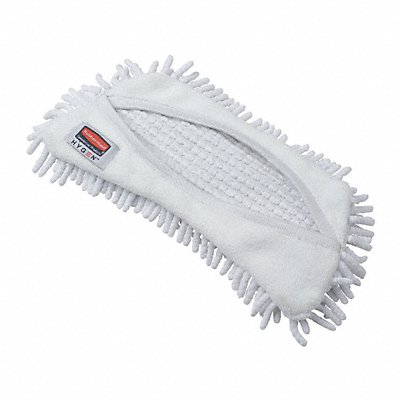 RUBBERMAID COMMERCIAL PRODUCTS FGQ86100WH00 Mop Pad White Microfiber