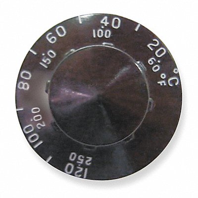 VULCAN N15400014 Thermostat Knob Blk For Bulb/Capillary Thermostat
