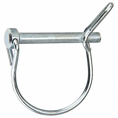GRAINGER U396850250175 Safety Pin Single Wire 1/4 In PK5