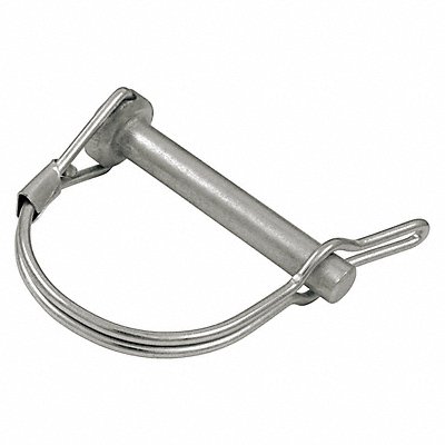 GRAINGER WWG3751750R Safety Pin Single Wire 3/8 Pin Dia PK5