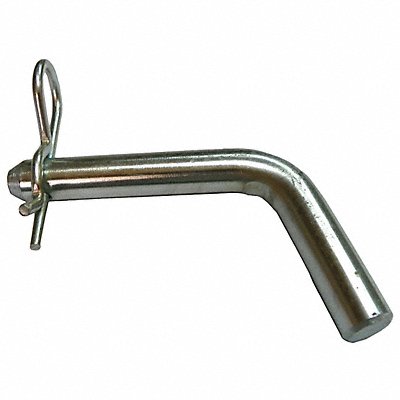 GRAINGER U396670620300 Hitch Pin Bent Stl Zinc 5/8x3 L