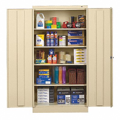 TENNSCO 7218PY Storage Cabinet 72 x36 x18 Ptty 4Shlv