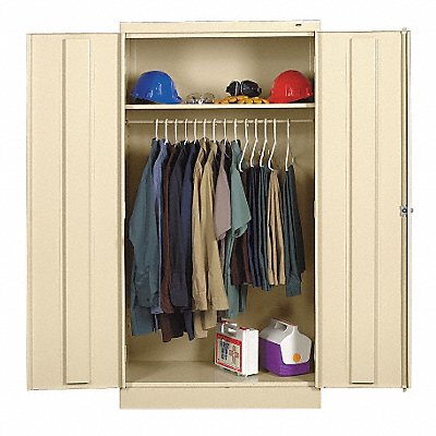 TENNSCO 1471PY Storage Cabinet 72 x36 x18 Putty 1Shlv