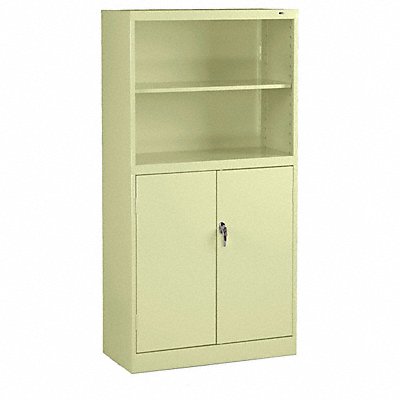 TENNSCO BCD1872PY Bookcase Storage Cabinet Putty