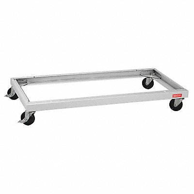 TENNSCO CK4824LGY Castor Kit Carbon Steel LGry 24 Dx48 W
