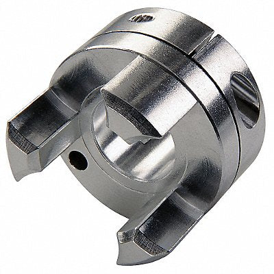 RULAND MANUFACTURING JCC168A Curved Jaw Coupling Hub 1/2 Aluminum