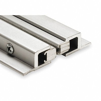 NATIONAL GUARD 140PA8 Double Door Weatherstrip 8 ft Grey