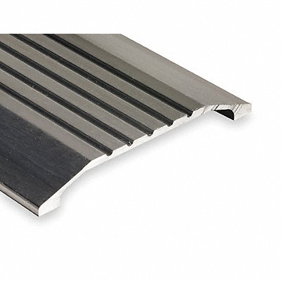 NATIONAL GUARD 4243 Saddle Threshold Fluted Top 3 ft Alum