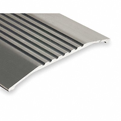 NATIONAL GUARD 4264 Saddle Threshold Fluted Top 4 ft Alum