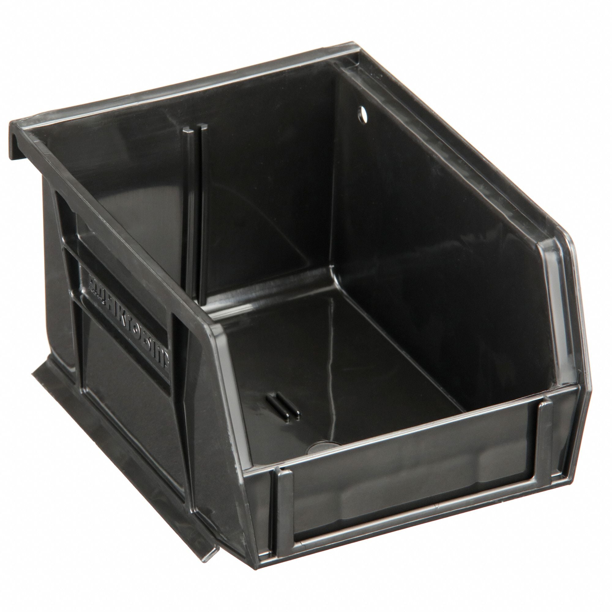 AKRO-MILS 30210BLACK F8648 Hang and Stack Bin Black Plastic 3 in
