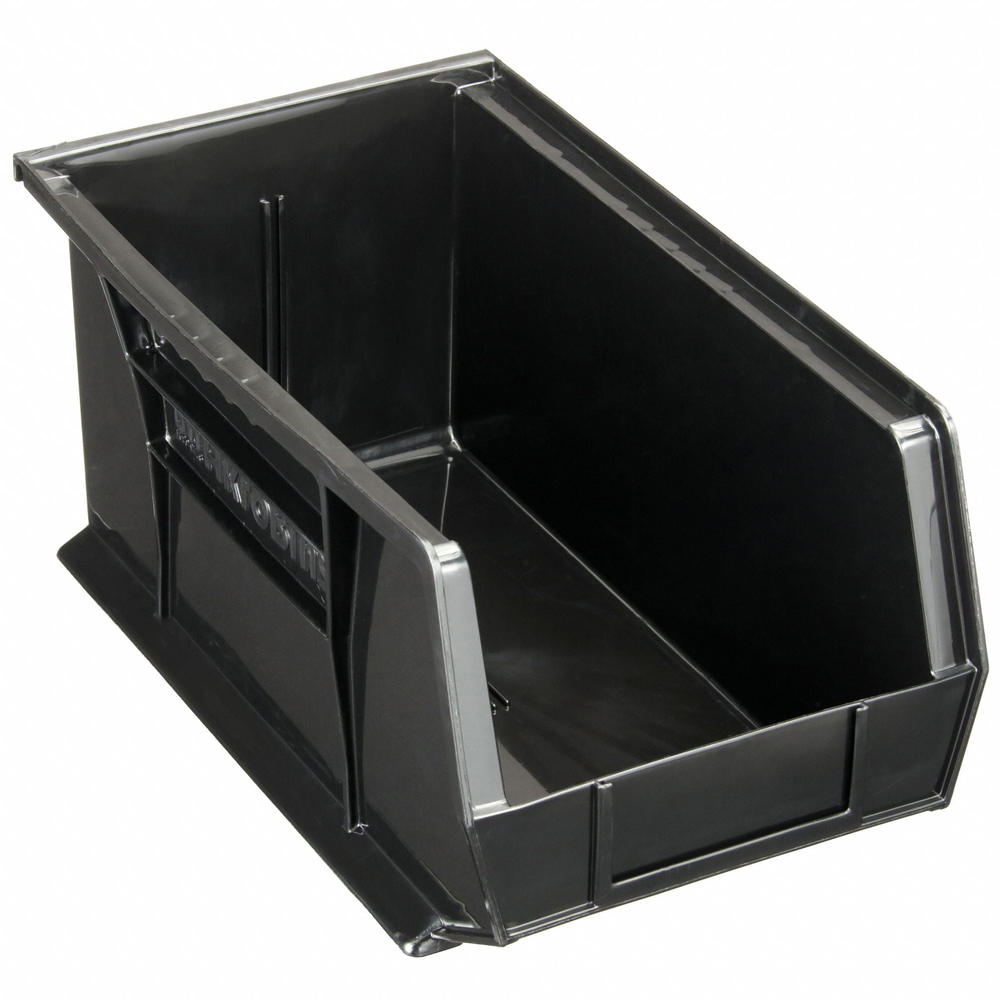 AKRO-MILS 30240BLACK F8697 Hang and Stack Bin Black Plastic 7 in