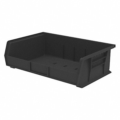 AKRO-MILS 30255BLACK F8695 Hang and Stack Bin Black Plastic 5 in