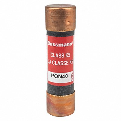 BUSSMANN PON40 Fuse 40A PON Series 250VAC