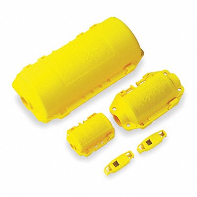 HUBBELL WIRING DEVICE-KELLEMS HLDKIT Lockout Kit High Visibility Yellow