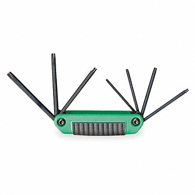 EKLIND 25570 Torx Key Set Folding 2 51/64 to 4 in