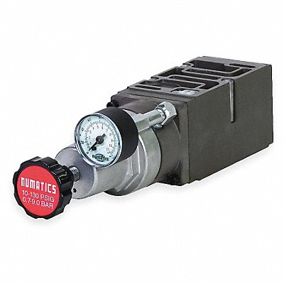 NUMATICS 554RS100JP00000 Sandwich Single Air Regulator 230 cfm