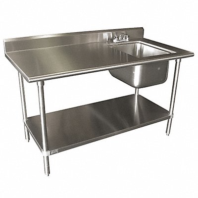 ADVANCE TABCO KMS11B306R Scullery Sink Rectangle 20inx16inx12in