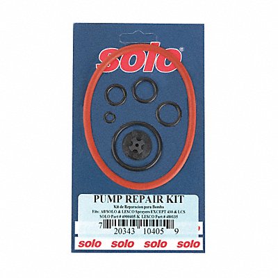SOLO 4900405K Piston Pump Repair Kit