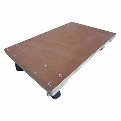 GRAINGER 3JJG1 Genrl Purps Dolly 1000lb 24x16x5-1/4 In.