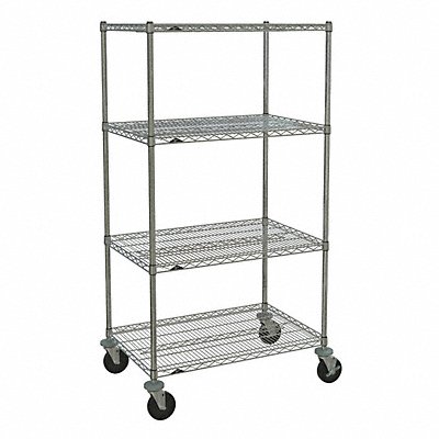 METRO PK1052 Wire Shelving 24x67 7/8x36in Shelf Capacity 150lb