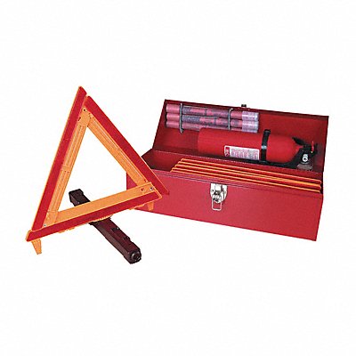 CORTINA 9504004 Roadside Emergency Kit/Triangle 8 Piece