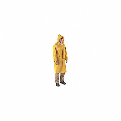 MCR SAFETY 230CX2 Rain Coat Unrated Yellow 2XL