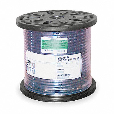 SPEEDAIRE 20031490 Air Hose 3/8 ID x 500 ft L Black